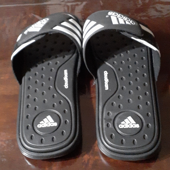 Shoe, sandals, slider, Adidas, size 9 - Picture 3 of 3